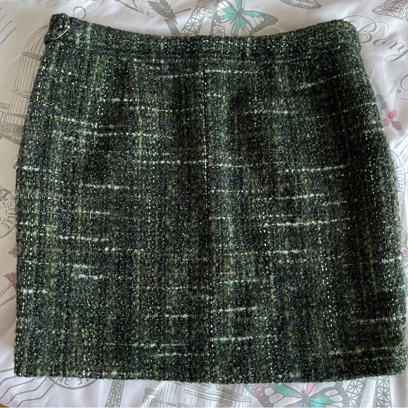 Brooks Brothers Tweed Wool Blend A-Line Skirt, Size 8 - Picture 3 of 9